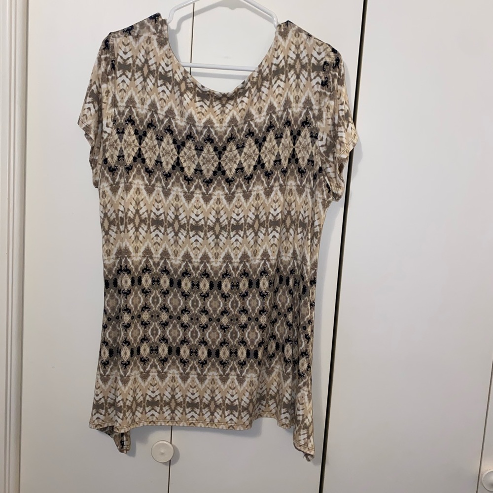 🍂NWOT Ruby Rd Asymmetrical Top🍂 - Picture 5 of 7